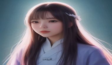 调教游戏女仆角色立绘，暖橙配色，角色表情细腻，背景为精致的室内场景